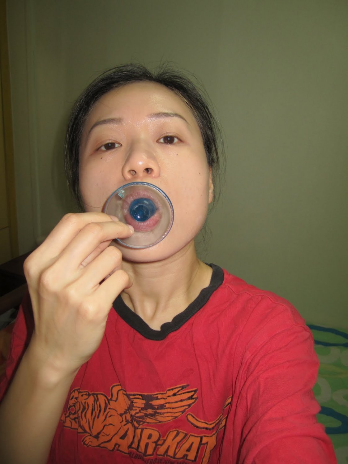 Slim Chinese selfies with butplug in mouth #DsruvD9Z